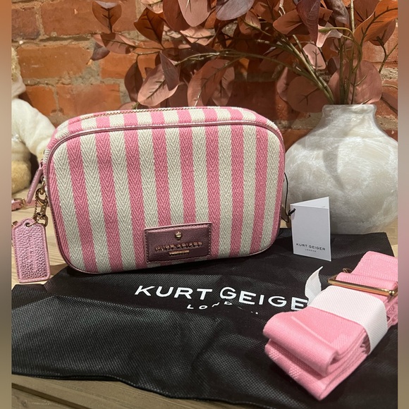 NWT Kurt Geiger London Large Chiswick Camera Crossbody Bag - Picture 8 of 15